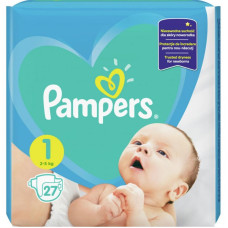 Подгузник Pampers New Baby Newborn Размер 1 (2-5 кг), 27 шт. (8001090910080) Подгузник Pampers New Baby Newborn Размер 1 (2-5 кг), 27 шт. (8001090910080)