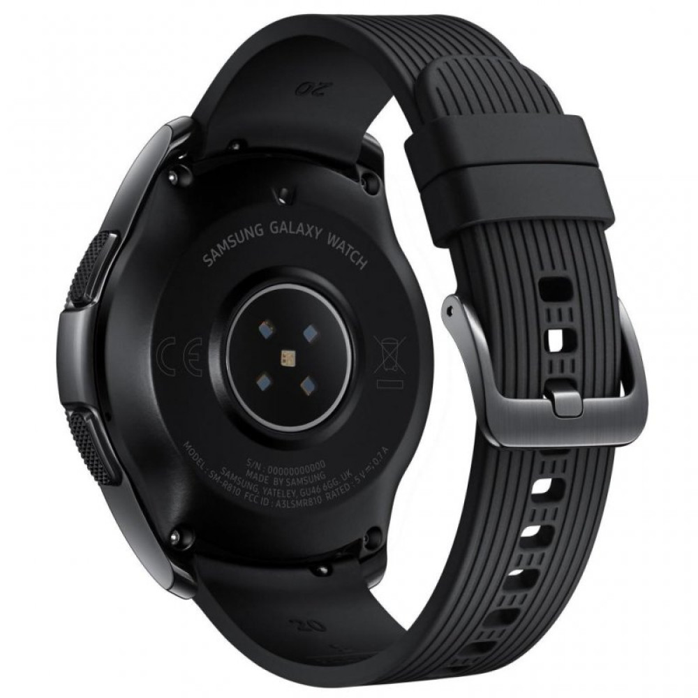 Смарт-годинник Samsung SM-R810 (Galaxy Watch 42mm) Black (SM-R810NZKASEK)