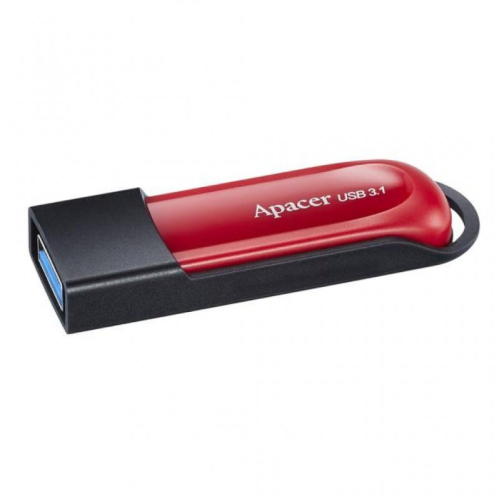 USB флеш накопичувач Apacer 64GB AH25A Black USB 3.1 Gen1 (AP64GAH25AB-1)