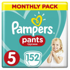 Подгузник Pampers трусики Pants Junior Размер 5 (12-17 кг), 152 шт (8001090808004) Подгузник Pampers трусики Pants Junior Размер 5 (12-17 кг), 152 шт (8001090808004)