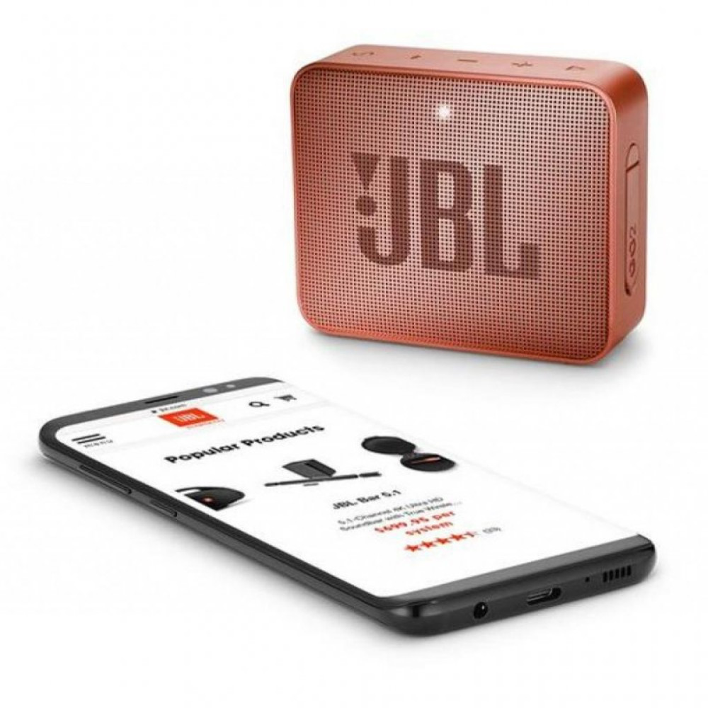Акустична система JBL GO 2 Cinnamon (JBLGO2CINNAMON)