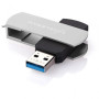 USB флеш накопитель eXceleram 128GB P2 Series Silver/Black USB 3.1 Gen 1 (EXP2U3SIB128)