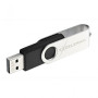 USB флеш накопитель eXceleram 64GB P1 Series Silver/Black USB 2.0 (EXP1U2SIB64)