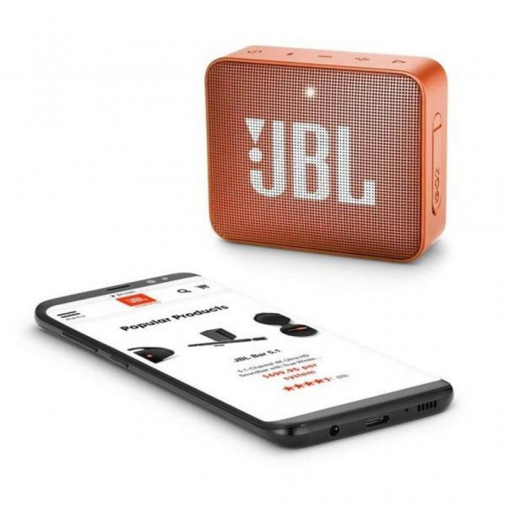 Акустична система JBL GO 2 Orange (JBLGO2ORG)