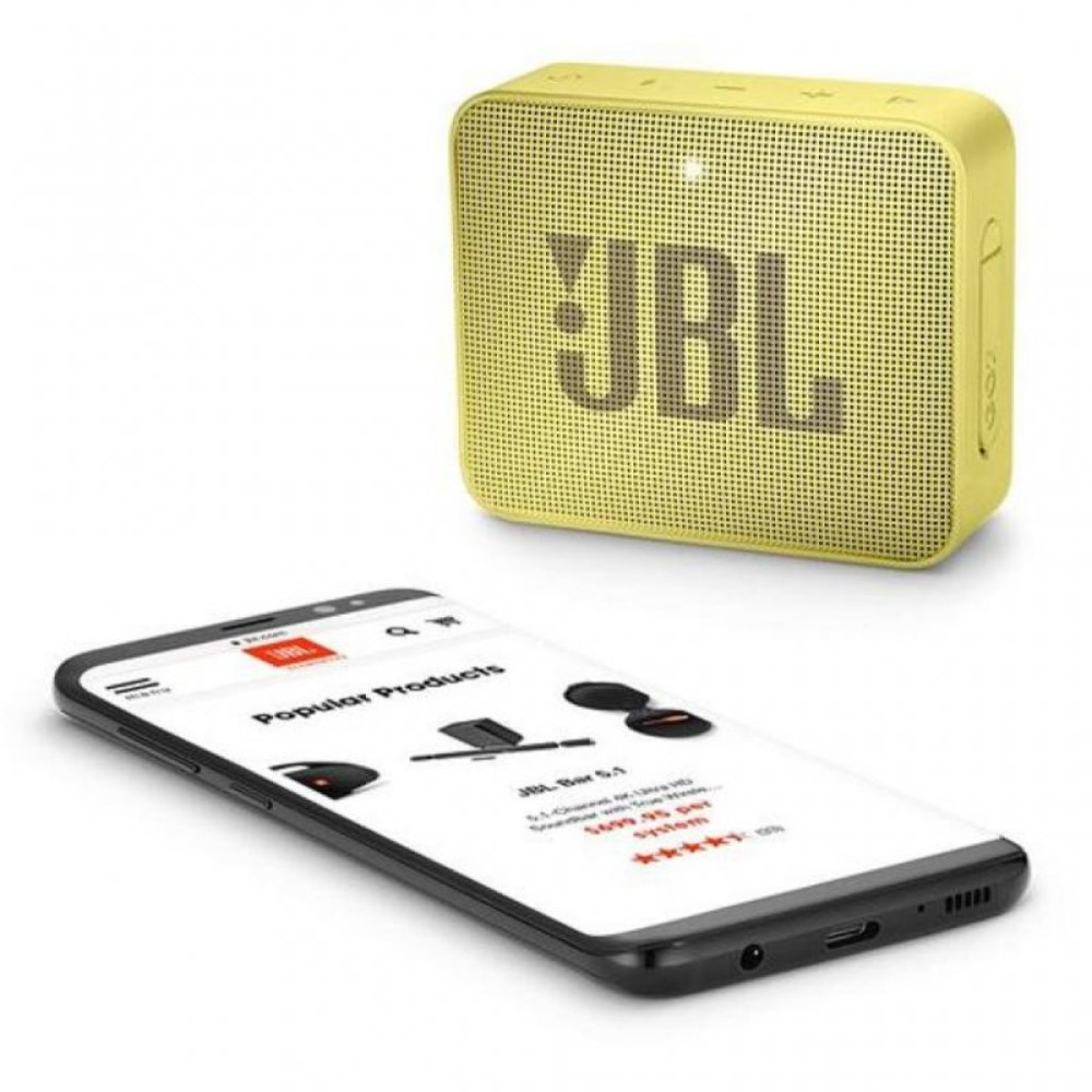 Акустична система JBL GO 2 Yellow (JBLGO2YEL)