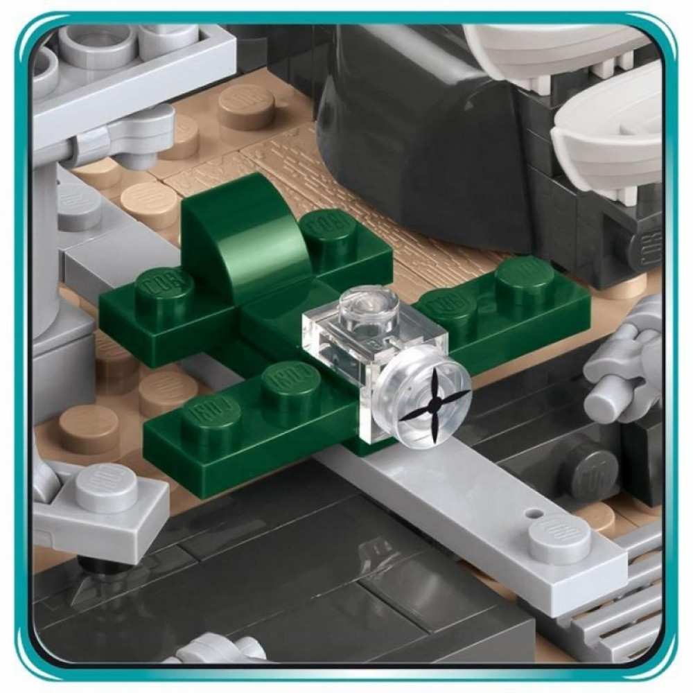 Конструктор Cobi Линкор Тирпиц, 1959 деталей (COBI-4809)