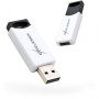 USB флеш накопитель eXceleram 16GB H2 Series White/Black USB 2.0 (EXU2H2W16)