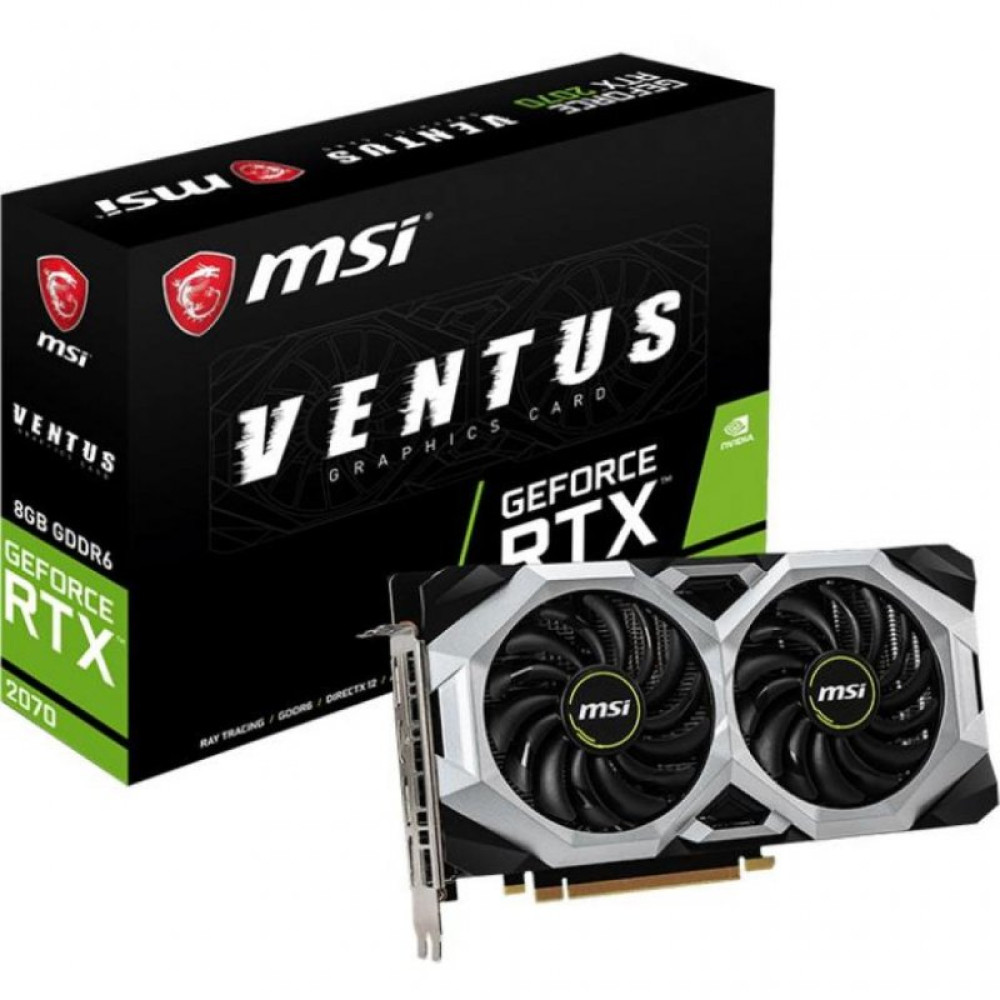 Відеокарта MSI GeForce RTX2070 8192Mb VENTUS (RTX 2070 VENTUS 8G)