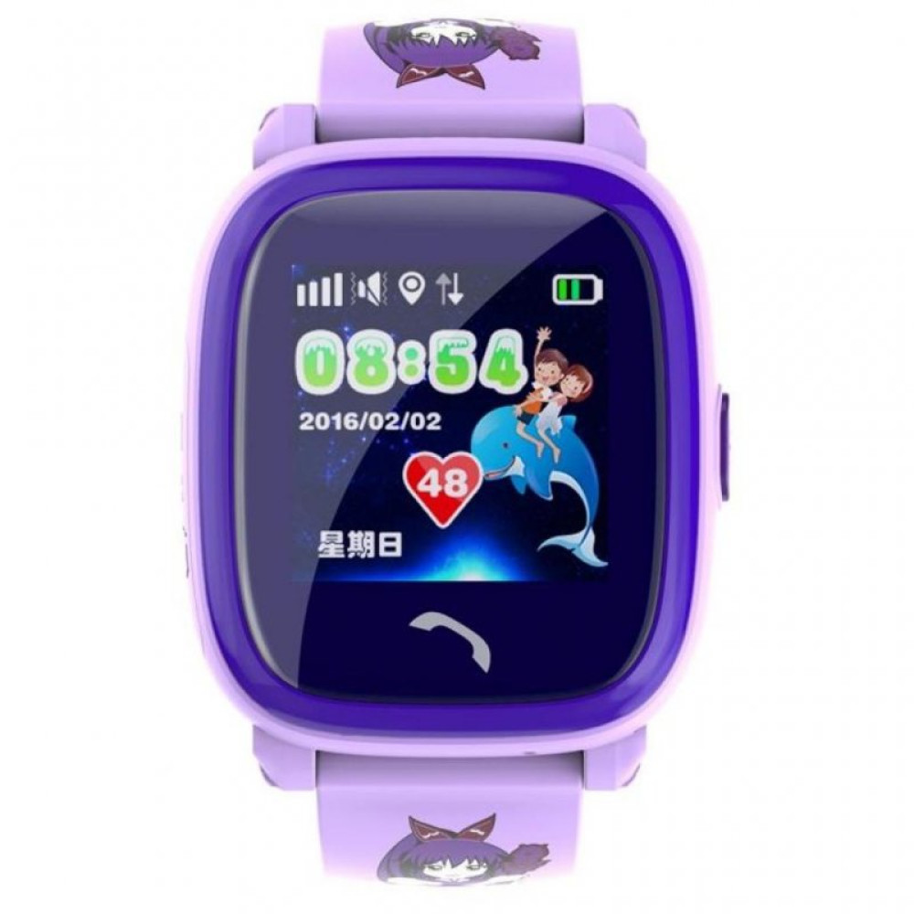 Смарт-часы UWatch DF25 Kids waterproof smart watch Purple (F_52339)