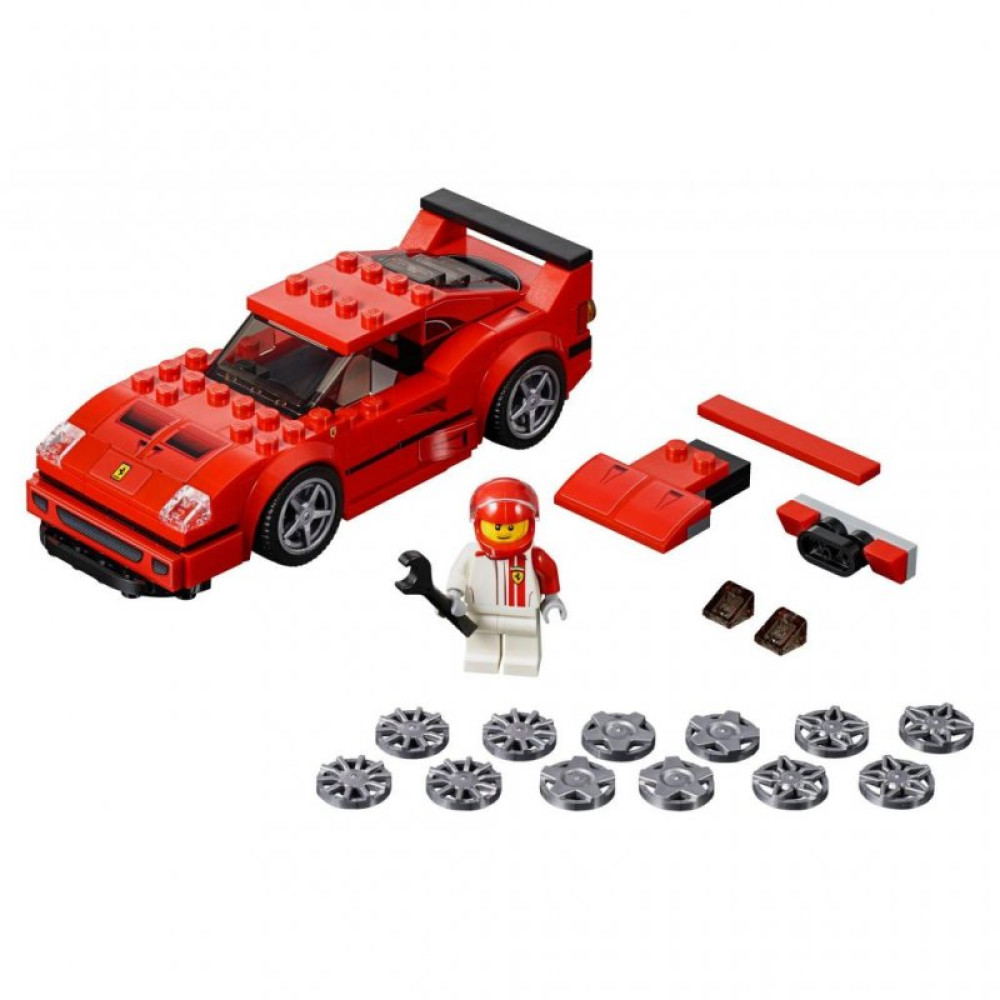 Конструктор LEGO Speed Champions Автомобиль Ferrari F40 Competizione 198 дет. (75890)