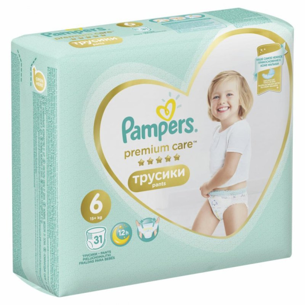 Подгузник Pampers Premium Care Pants Extra Large (15+ кг), 31 шт. (8001090759917) Подгузник Pampers Premium Care Pants Extra Large (15+ кг), 31 шт. (8001090759917)