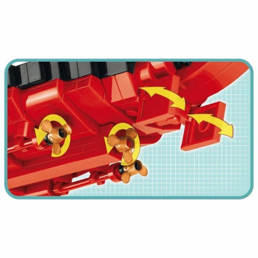 Конструктор Cobi World Of Ships Линкор Бисмарк 1974 деталей (COBI-4810)