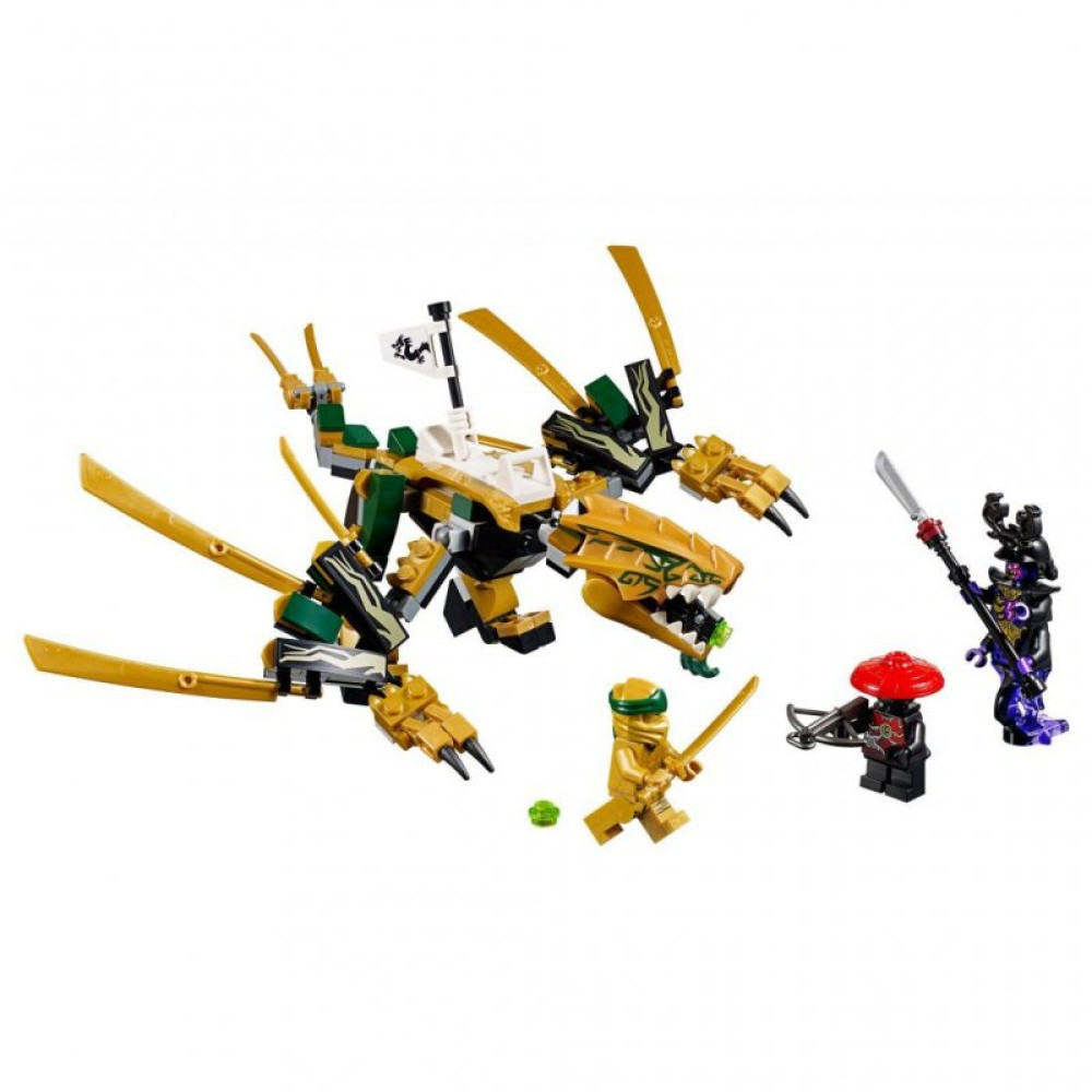 Конструктор LEGO NINJAGO Золотий Дракон 171 деталь (70666)