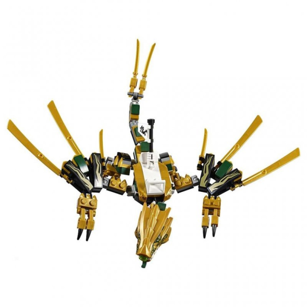 Конструктор LEGO NINJAGO Золотий Дракон 171 деталь (70666)