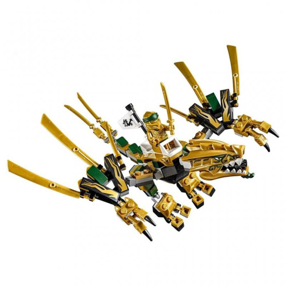 Конструктор LEGO NINJAGO Золотий Дракон 171 деталь (70666)