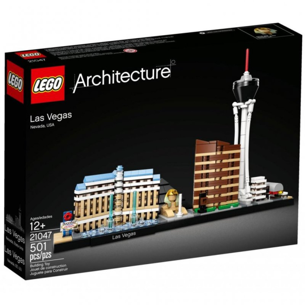 Конструктор LEGO Architecture Лас-Вегас 501 деталь (21047)
