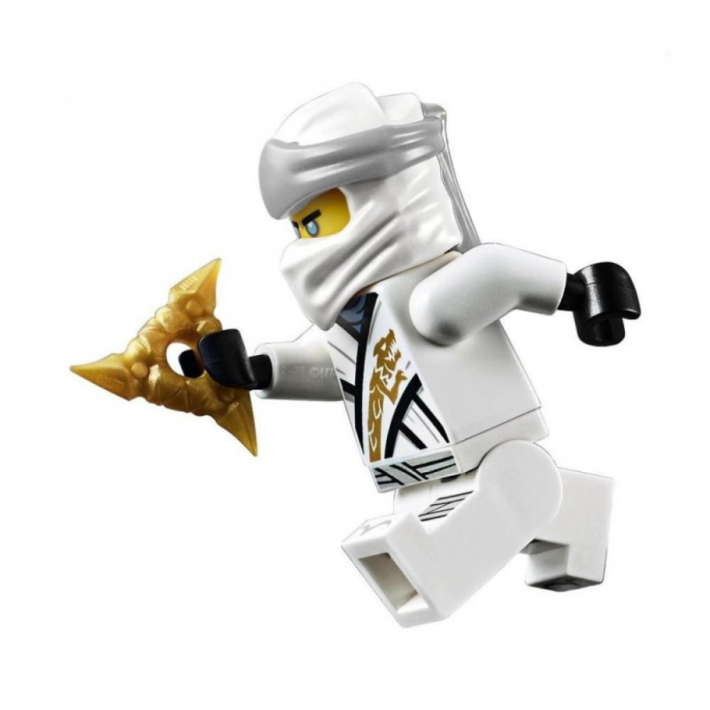 Конструктор LEGO NINJAGO Мотоцикл-клинок Кая и снегоход Зейна 376 деталей (70667)
