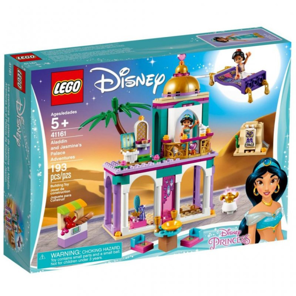 Конструктор LEGO Disney Princess Приключения Аладдина и Жасмин во дворце (41161)