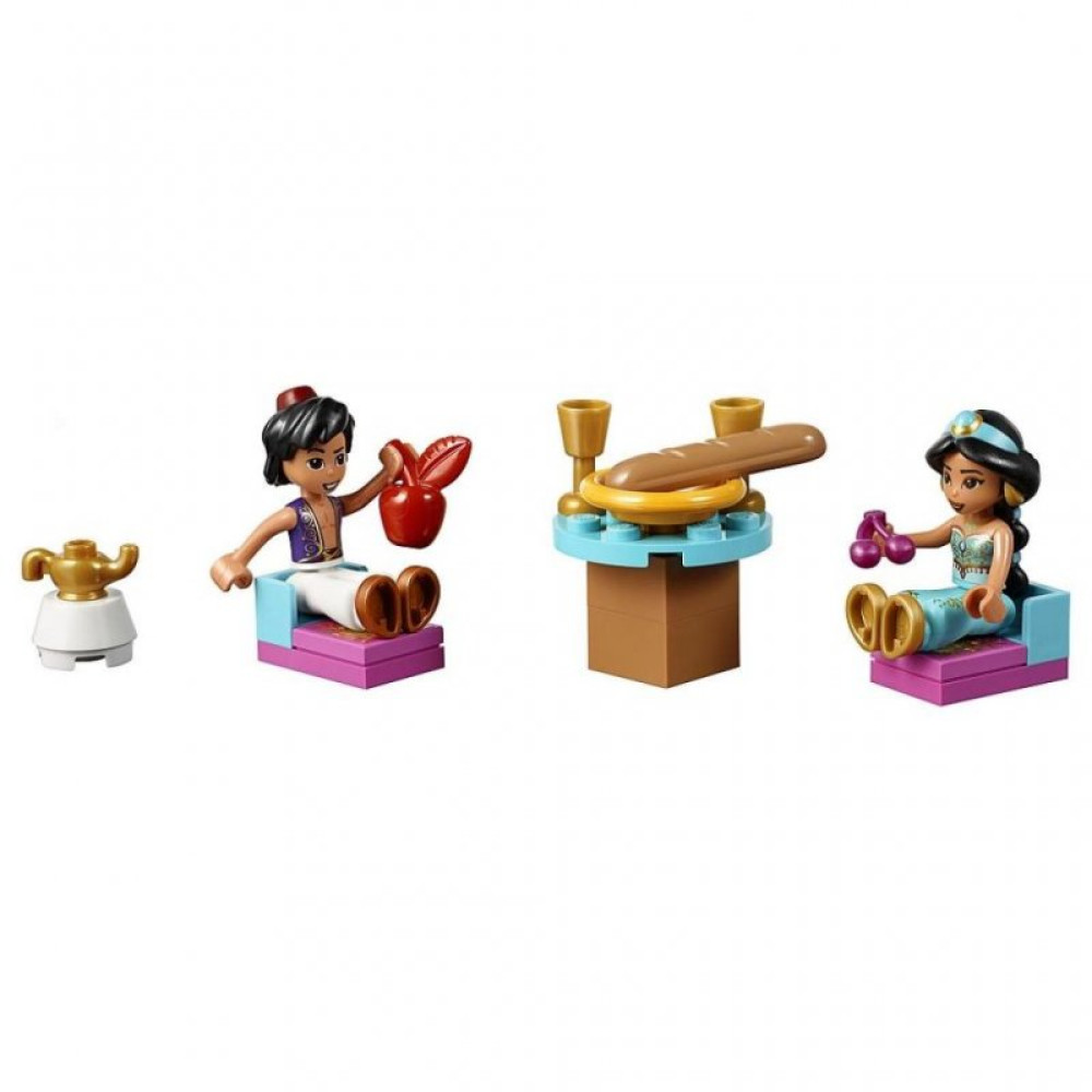 Конструктор LEGO Disney Princess Приключения Аладдина и Жасмин во дворце (41161)