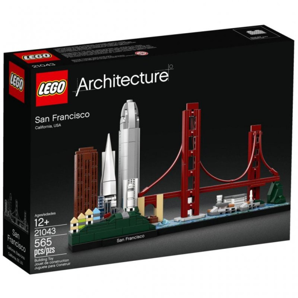 Конструктор LEGO Architecture Сан-Франциско 565 деталей (21043)
