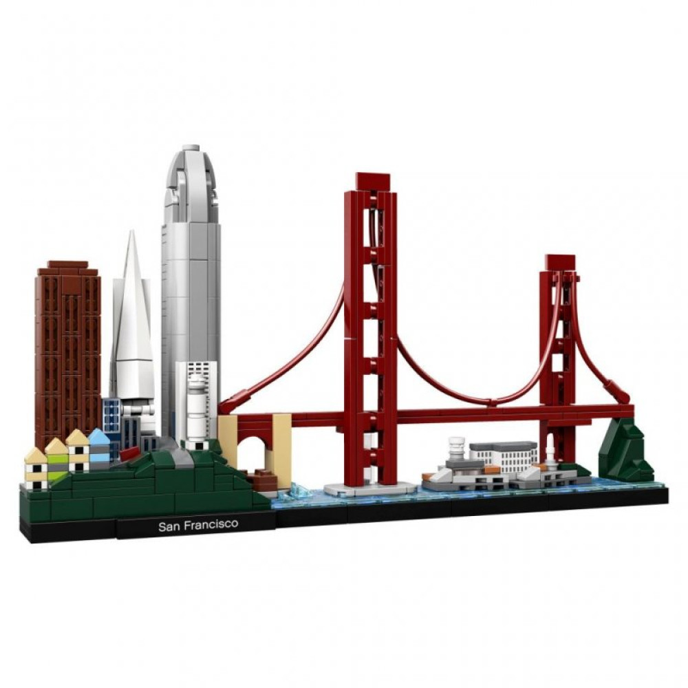 Конструктор LEGO Architecture Сан-Франциско 565 деталей (21043)
