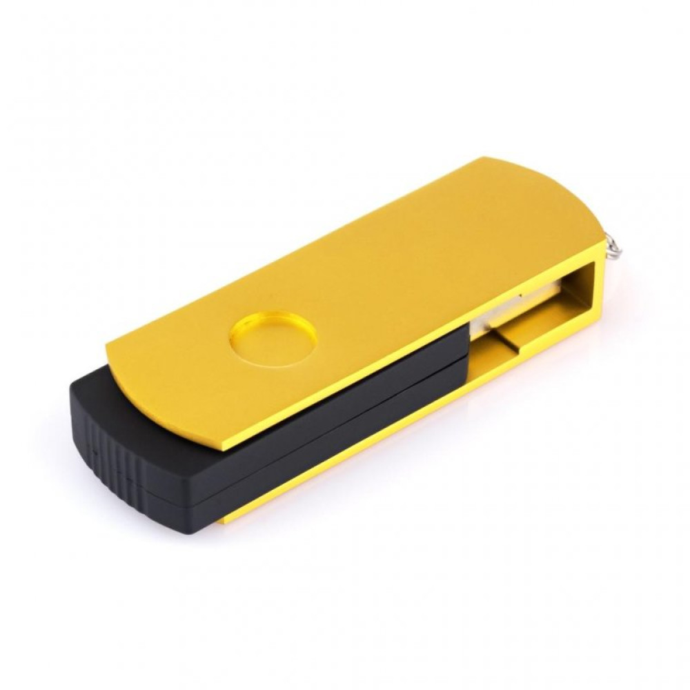 USB флеш накопитель eXceleram 64GB P2 Series Yellow2/Black USB 2.0 (EXP2U2Y2B64)
