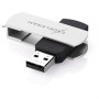 USB флеш накопитель eXceleram 16GB P2 Series White/Black USB 2.0 (EXP2U2WH2B16)