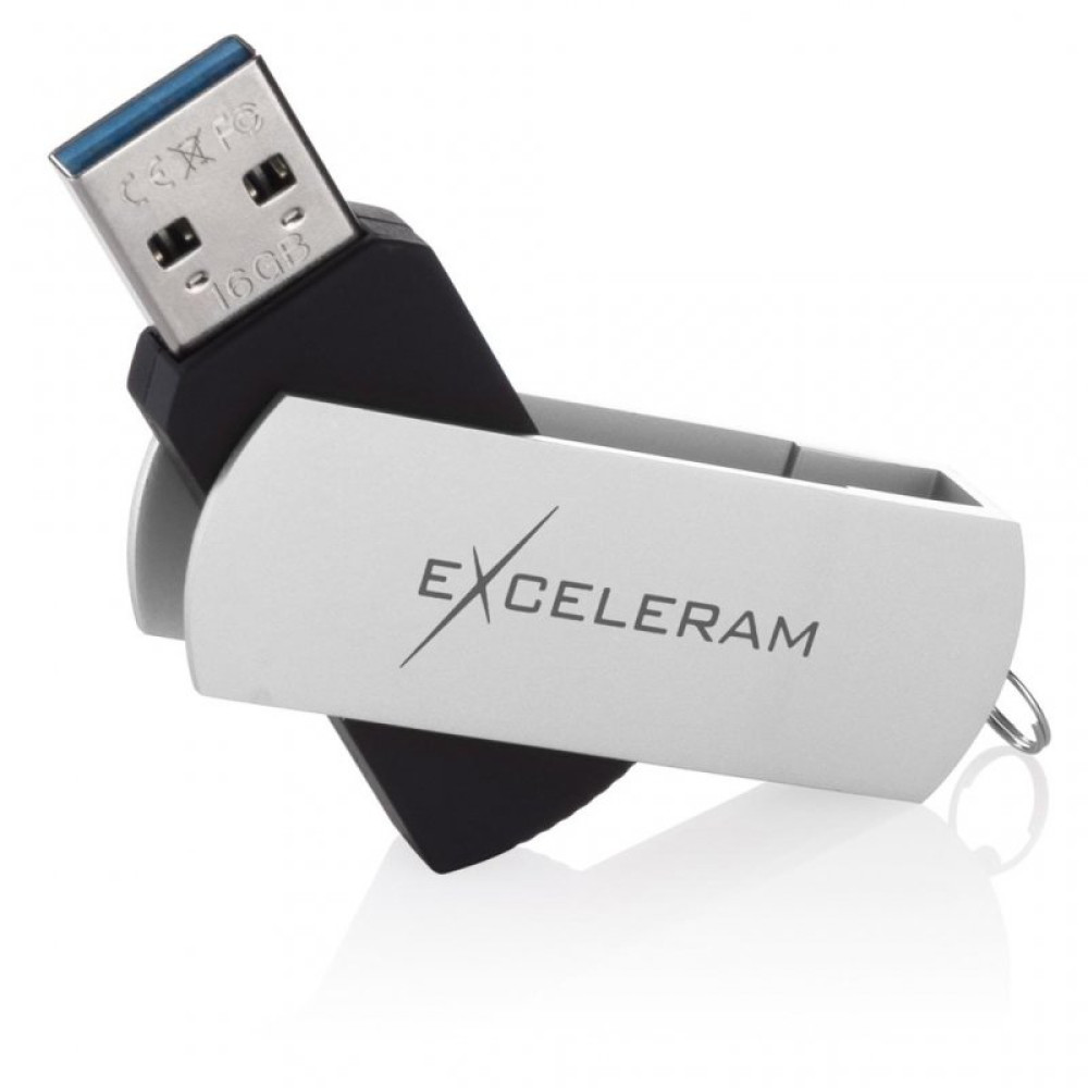 USB флеш накопичувач eXceleram 32GB P2 Series White/Black USB 3.1 Gen 1 (EXP2U3WHB32)