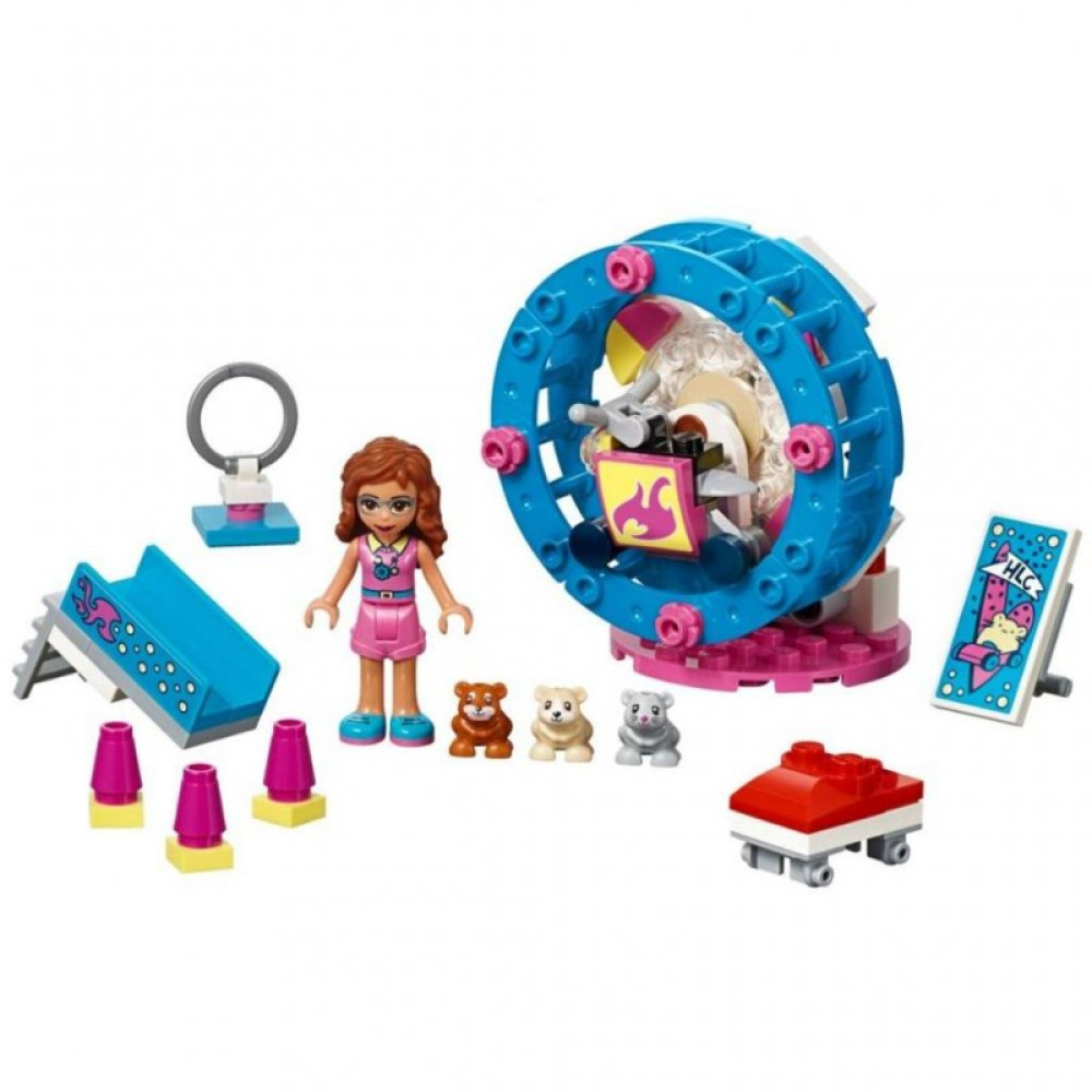 Конструктор LEGO Friends Игровая площадка для хомячка Оливии 81 деталь (41383)