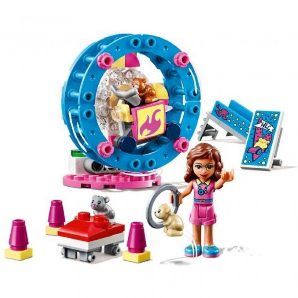 Конструктор LEGO Friends Игровая площадка для хомячка Оливии 81 деталь (41383)