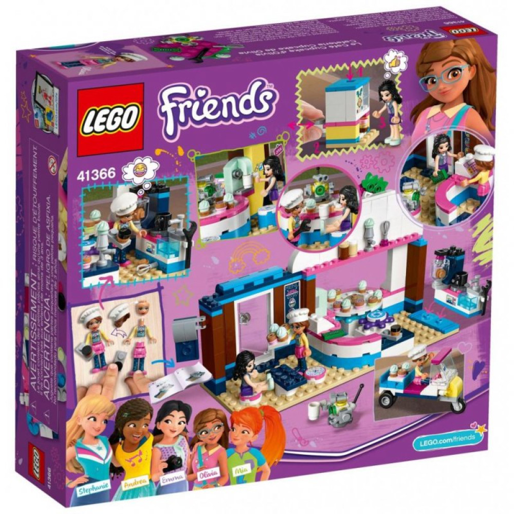Конструктор LEGO Friends Кондитерская Оливии 335 деталей (41366)