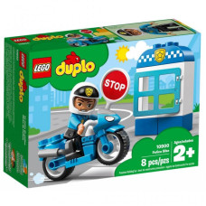 Конструктор LEGO DUPLO Полицейский мотоцикл 8 деталей (10900) Конструктор LEGO DUPLO Полицейский мотоцикл 8 деталей (10900)