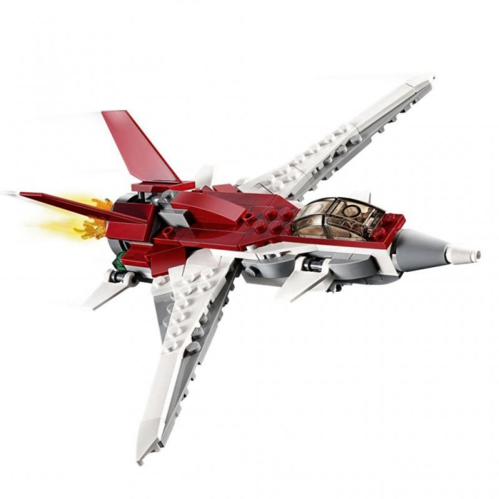 Конструктор LEGO Creator Истребитель будущего 157 деталей (31086)