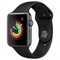 Смарт-часы Apple Watch Series 3 GPS, 42mm Space Grey Aluminium Case with Blac (MTF32GK/A)
