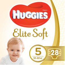Подгузник Huggies Elite Soft 5 (15-22 кг) Jumbo 28 шт (5029053572611) Подгузник Huggies Elite Soft 5 (15-22 кг) Jumbo 28 шт (5029053572611)