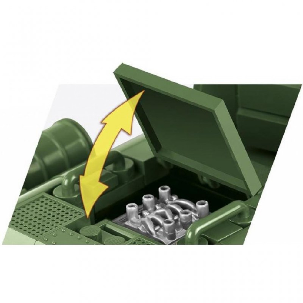 Конструктор Cobi World Of Tanks Т-34/85 500 деталей (COBI-3005A)