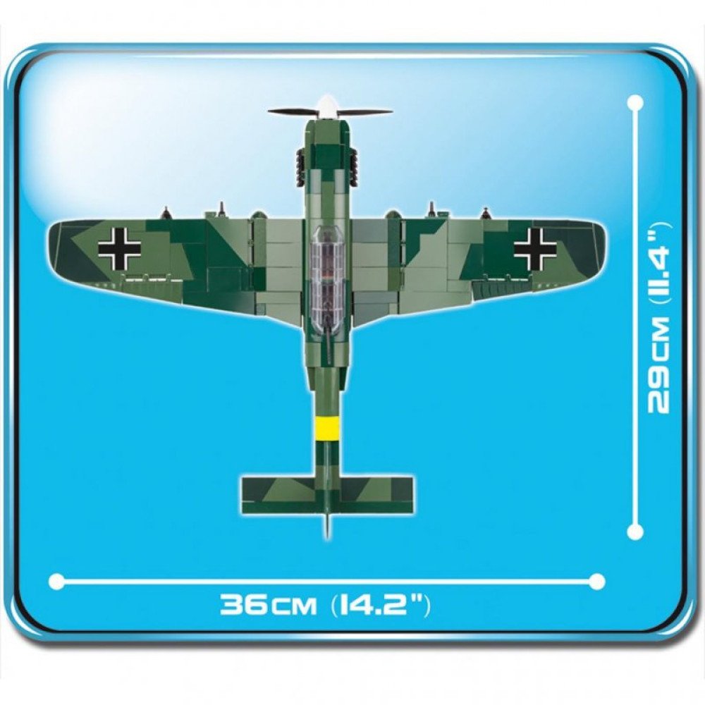 Конструктор Cobi Вторая Мировая Война Самолет Юнкерс Ю-87, 315 деталей (COBI-5521)