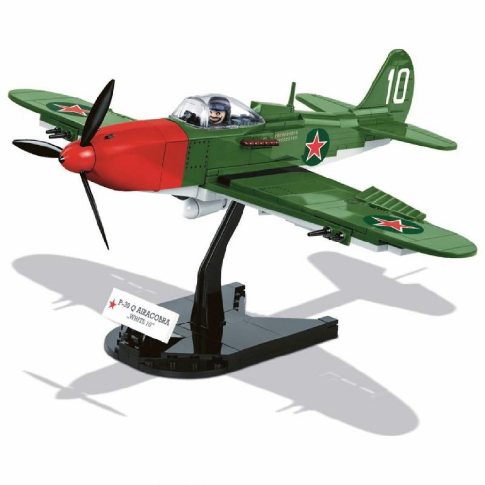 Конструктор Cobi Самолет BELL P-39Q Аэрокобра 250 деталей (COBI-5547)
