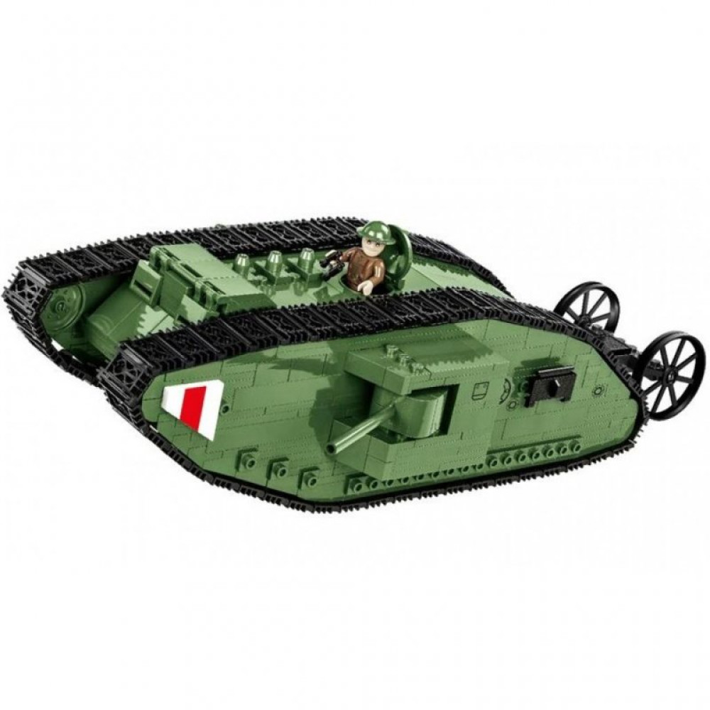 Конструктор Cobi Танк Марк 1 605 деталей (COBI-2972)