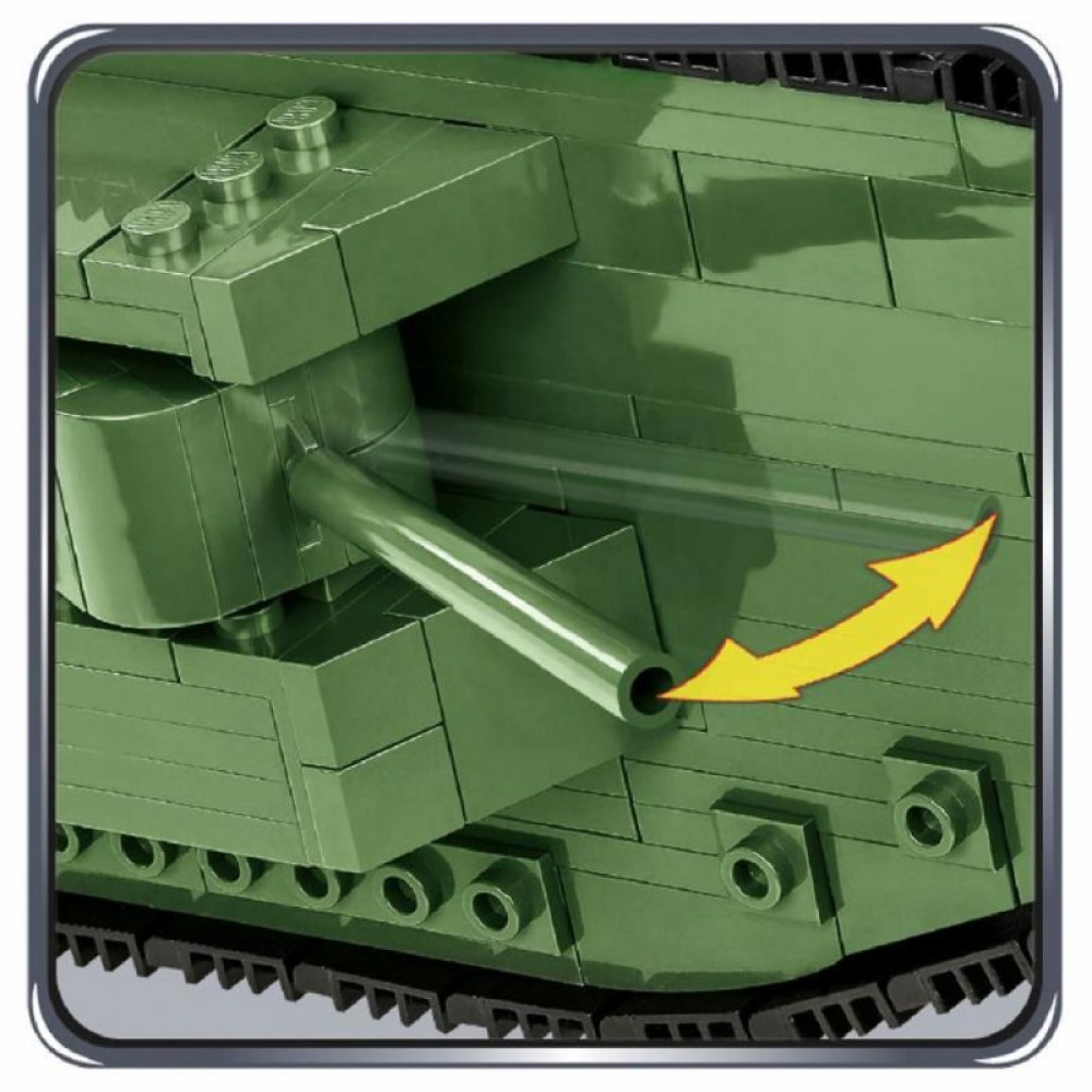 Конструктор Cobi Танк Марк 1 605 деталей (COBI-2972)