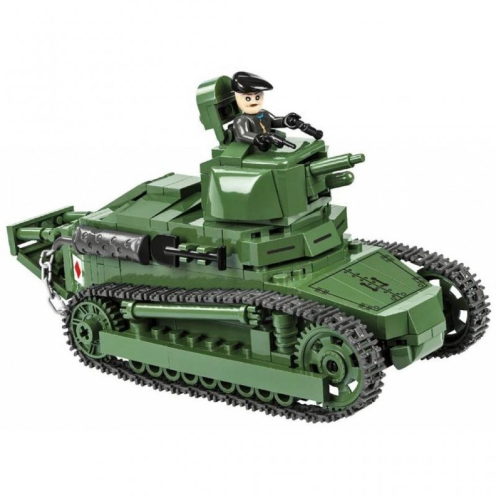 Конструктор Cobi Танк Рено ФТ-17 375 деталей (COBI-2973)