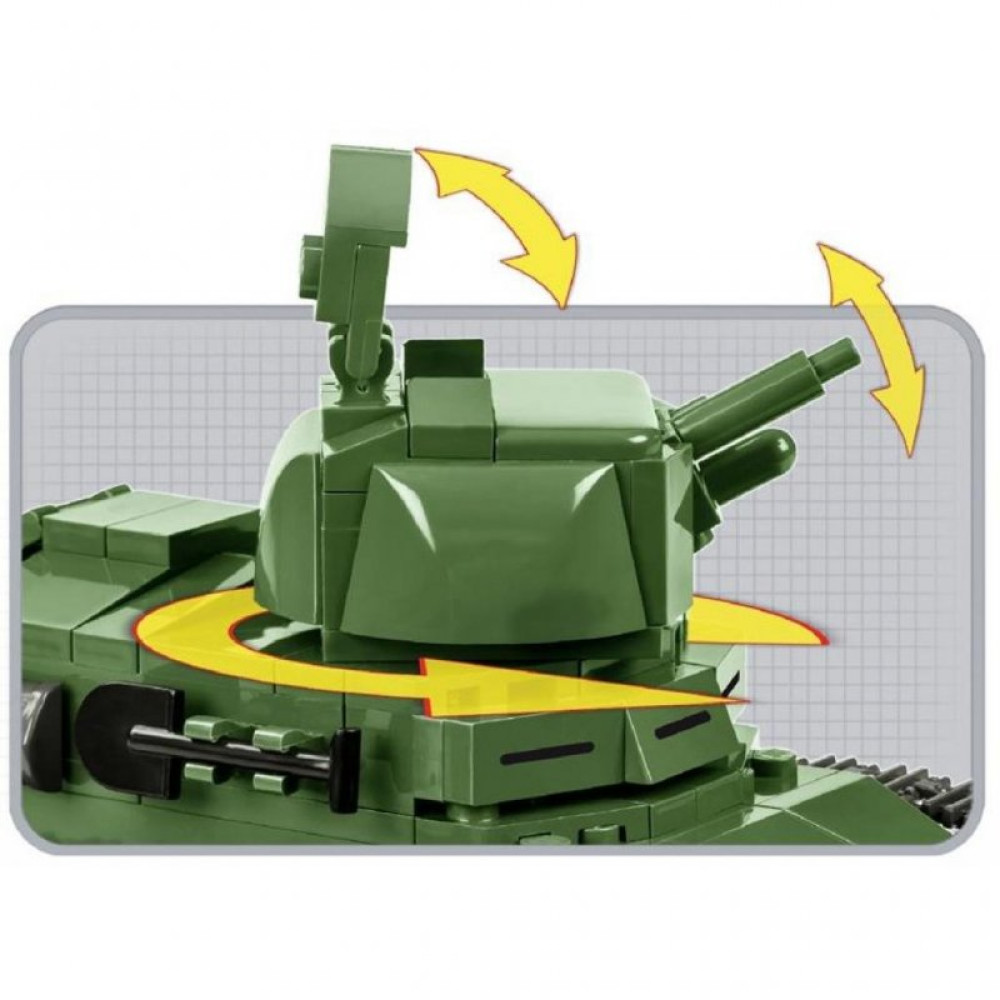 Конструктор Cobi Танк Рено ФТ-17 375 деталей (COBI-2973)