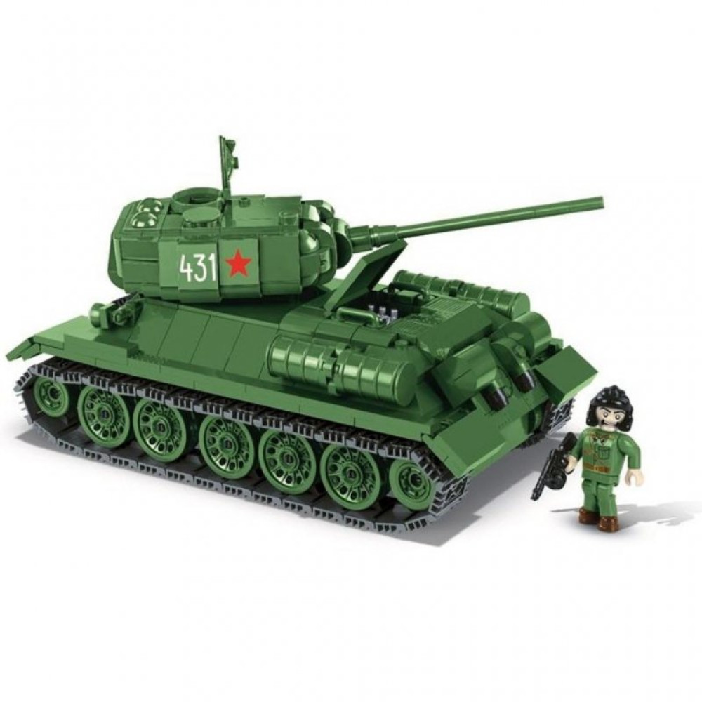 Конструктор Cobi Танк Т-34/85 505 деталей (COBI-2476A)