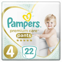 Подгузник Pampers Premium Care Pants Maxi Размер 4 (9-15 кг), 22 шт. (4015400681212)