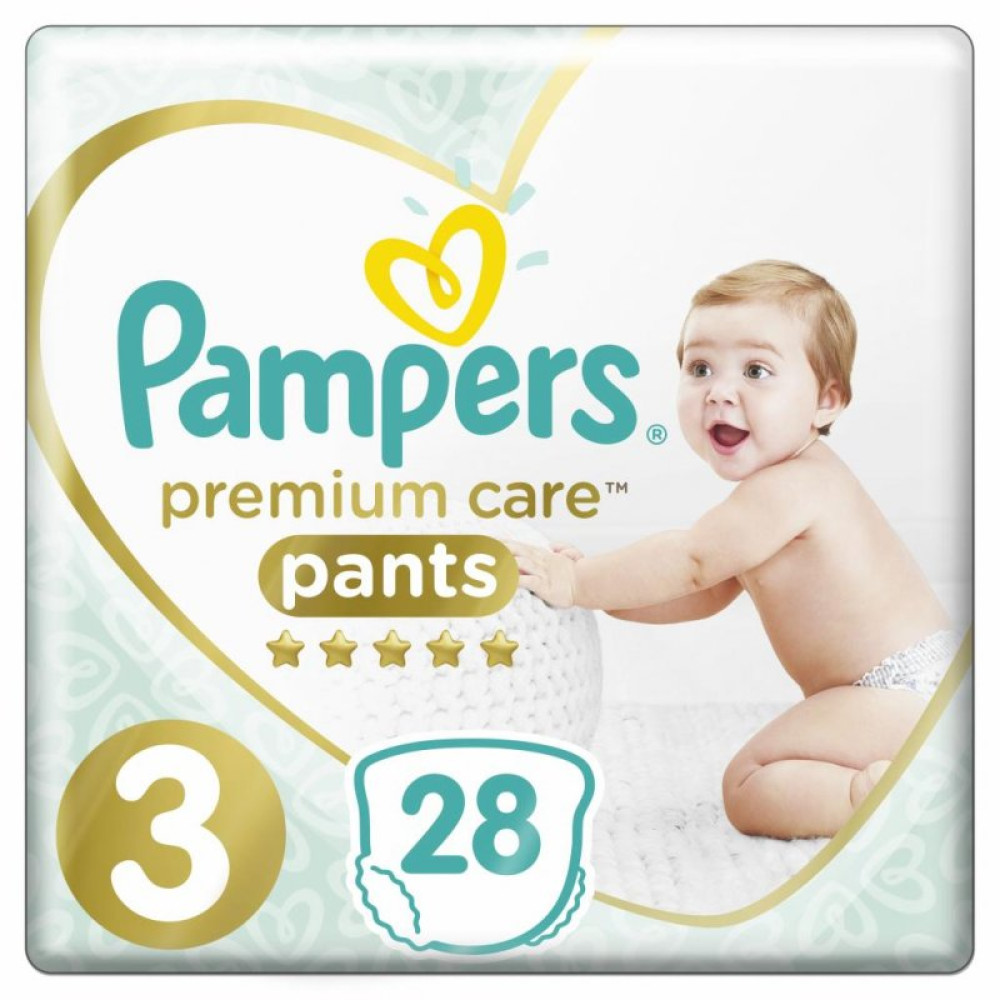 Подгузник Pampers Premium Care Pants Midi Размер 3 (6-11 кг), 28 шт. (4015400687894) Подгузник Pampers Premium Care Pants Midi Размер 3 (6-11 кг), 28 шт. (4015400687894)