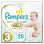 Подгузник Pampers Premium Care Pants Midi Размер 3 (6-11 кг), 28 шт. (4015400687894) Подгузник Pampers Premium Care Pants Midi Размер 3 (6-11 кг), 28 шт. (4015400687894)