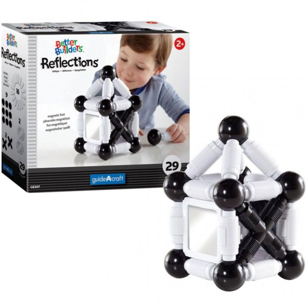 Конструктор Guidecraft Better Builders Reflections, 29 деталей (G8307) Конструктор Guidecraft Better Builders Reflections, 29 деталей (G8307)