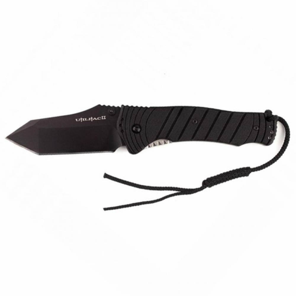 Ніж Ontario Utilitac II Tanto JPT-4S Black (8914)