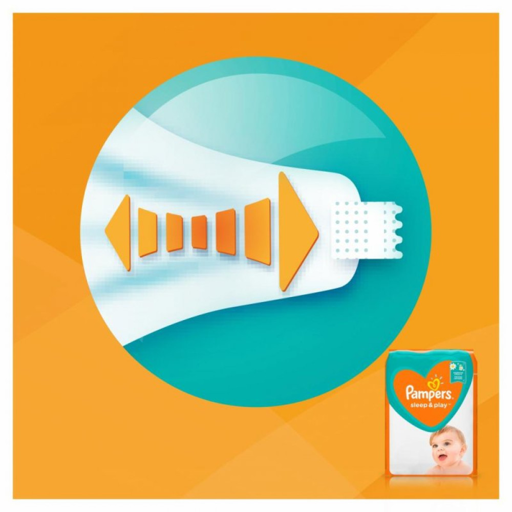 Подгузник Pampers Sleep & Play Maxi Размер 4 (9-14 кг), 50 шт (8001090669056) Подгузник Pampers Sleep & Play Maxi Размер 4 (9-14 кг), 50 шт (8001090669056)