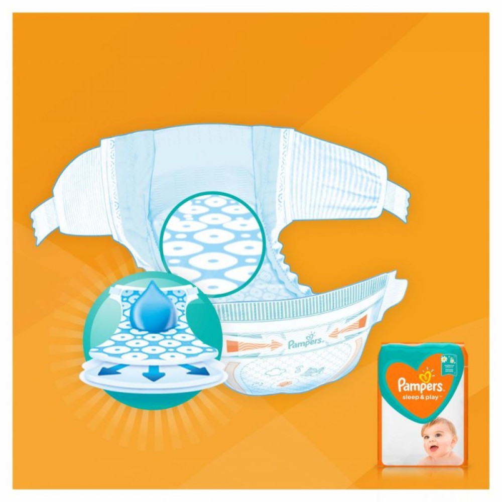 Подгузник Pampers Sleep & Play Maxi Размер 4 (9-14 кг), 50 шт (8001090669056) Подгузник Pampers Sleep & Play Maxi Размер 4 (9-14 кг), 50 шт (8001090669056)